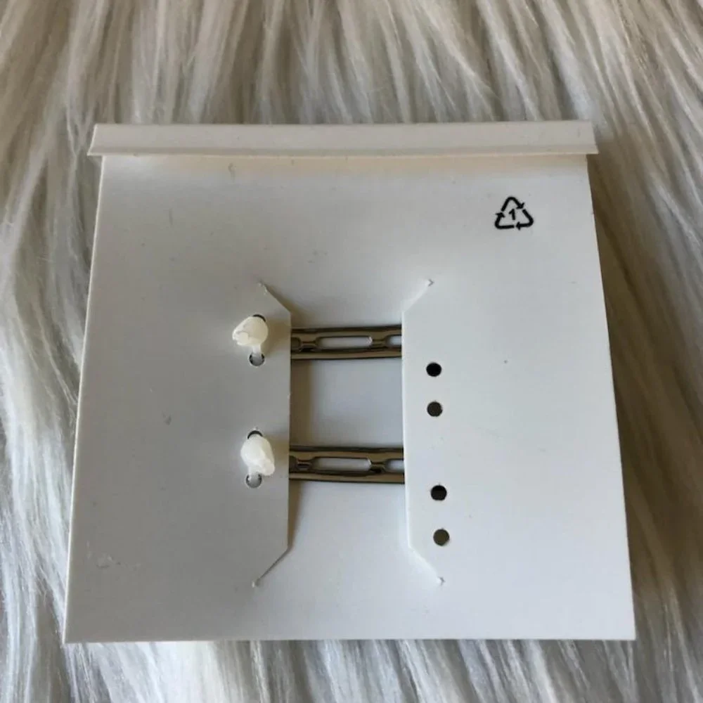 Karl Lagerfeld Charm Hair Barrette Set